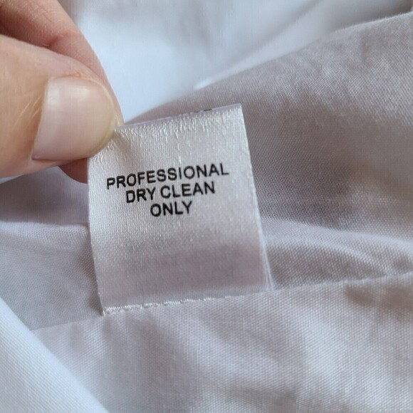 Jade Melody Tam Ikat Sheath Dress Medium Black & White Double Strap Lined Shift - Picture 12 of 12